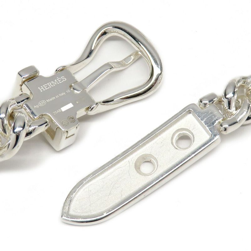 Hermes Bracelet Boucle Series Inflexible PM 16 Silver