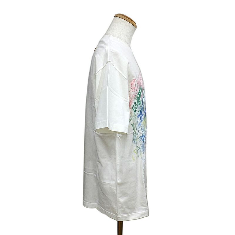 Louis Vuitton Pastel Monogram Short Sleeve T-Shirt Cotton