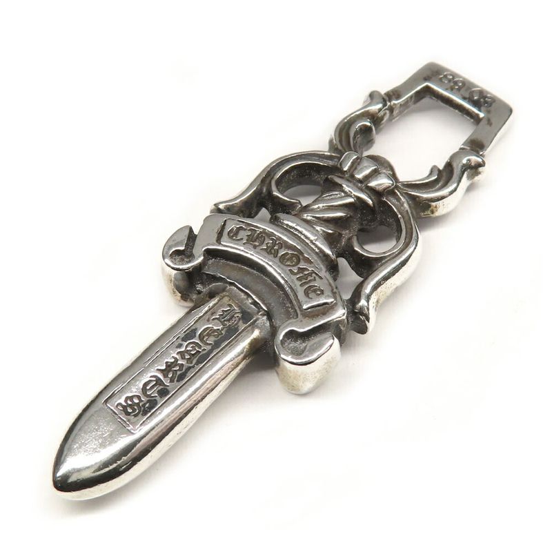 Chrome Hearts Necklace Pendant 10 Silver Invoice