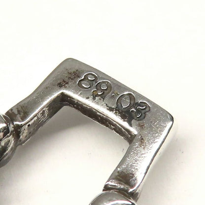 Chrome Hearts Necklace Pendant 10 Silver Invoice