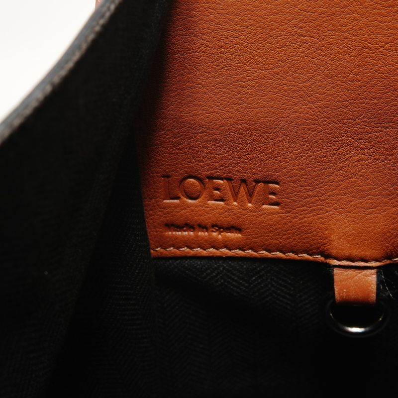 Loewe Handbag Hammock Anagram 2-Way Leather