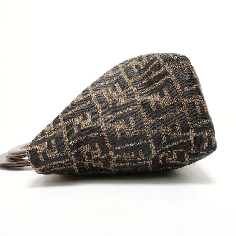 Fendi Handbag Zucca Canvas