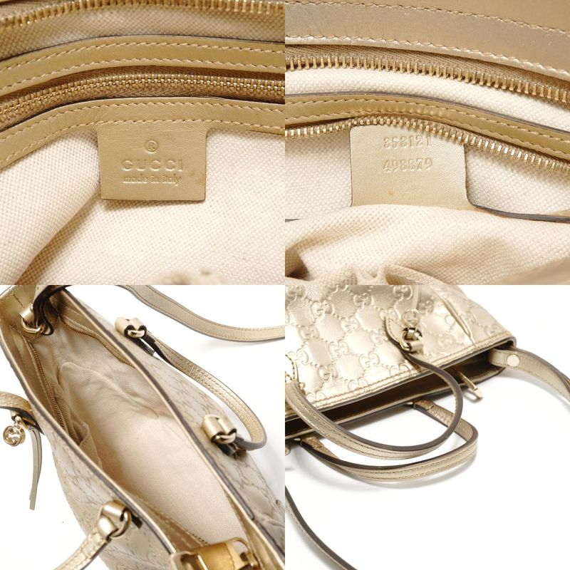 Gucci Shoulder Bag GG Guccissima Bree 2-Way