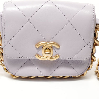 Chanel Shoulder Bag Mini Quilted Chain