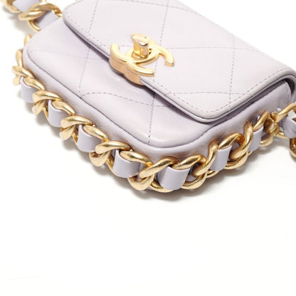 Chanel Shoulder Bag Mini Quilted Chain
