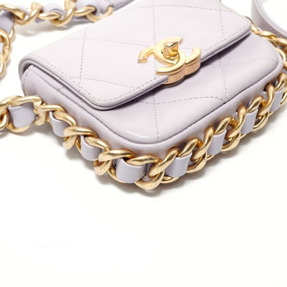 Chanel Shoulder Bag Mini Quilted Chain