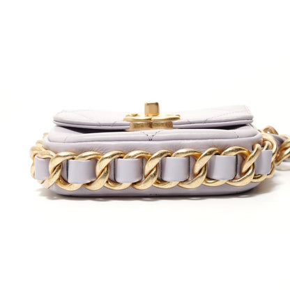Chanel Shoulder Bag Mini Quilted Chain