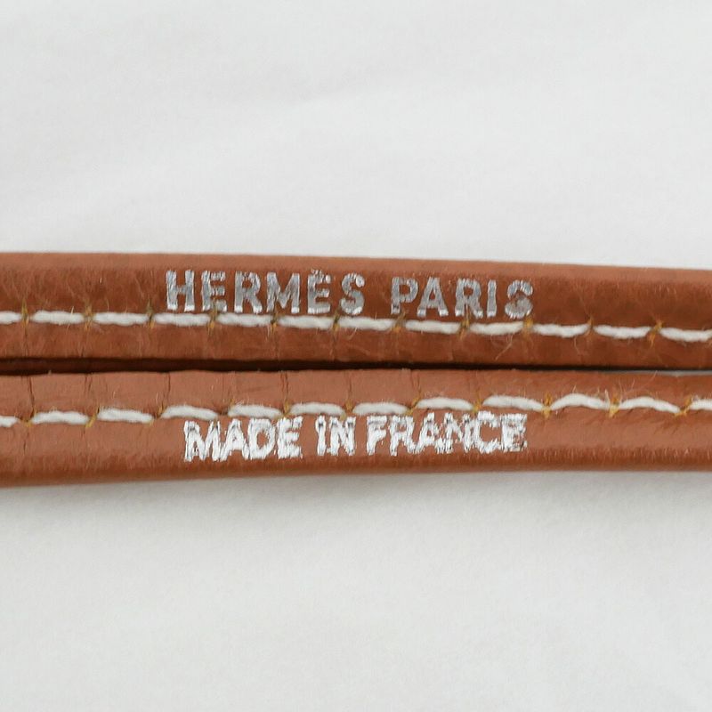Hermes Chiffre Whistle Necklace Gold Silver