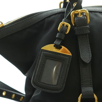 Prada 2-Way Tote Shoulder Bag Black