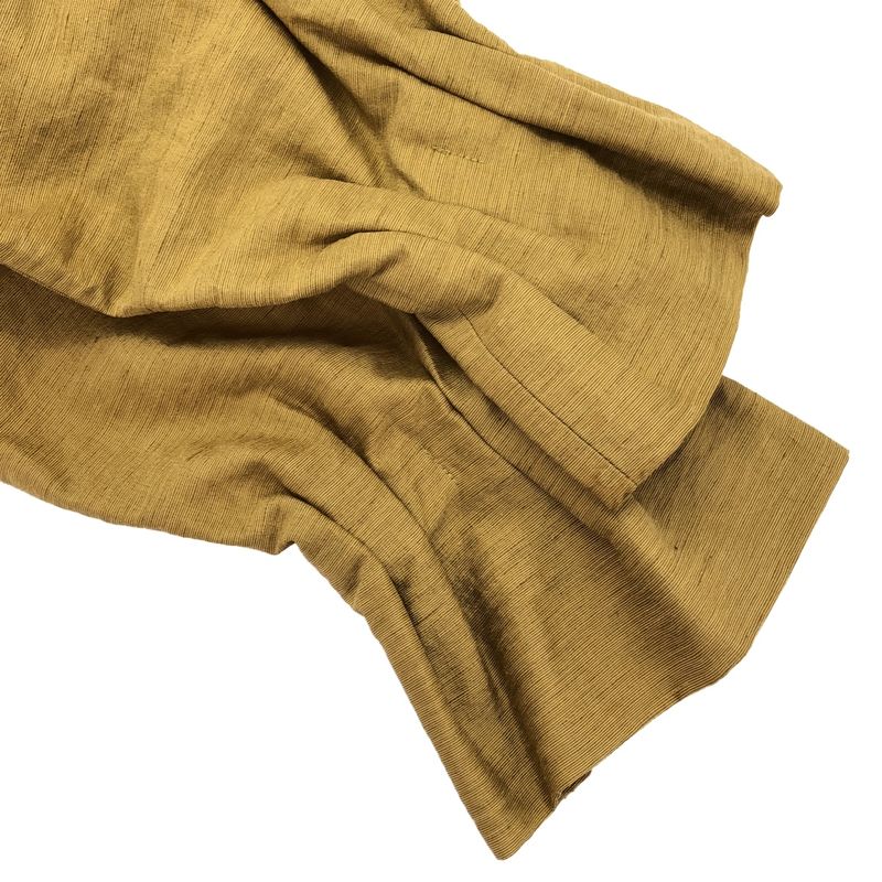 Max Mara Maxmara Linen Silk Long Dress Yellow 34