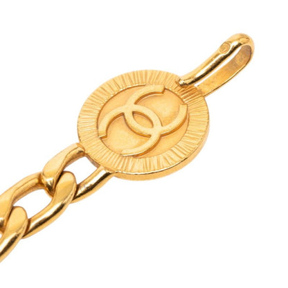 Chanel CC Logo Vintage 6 Chain Belt Gold Plated