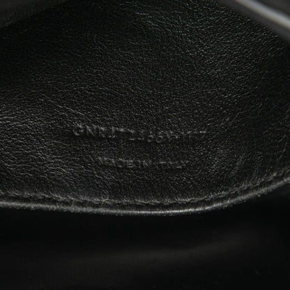 Saint Laurent Baby Cabas 2-Way Shoulder Bag Black Leather