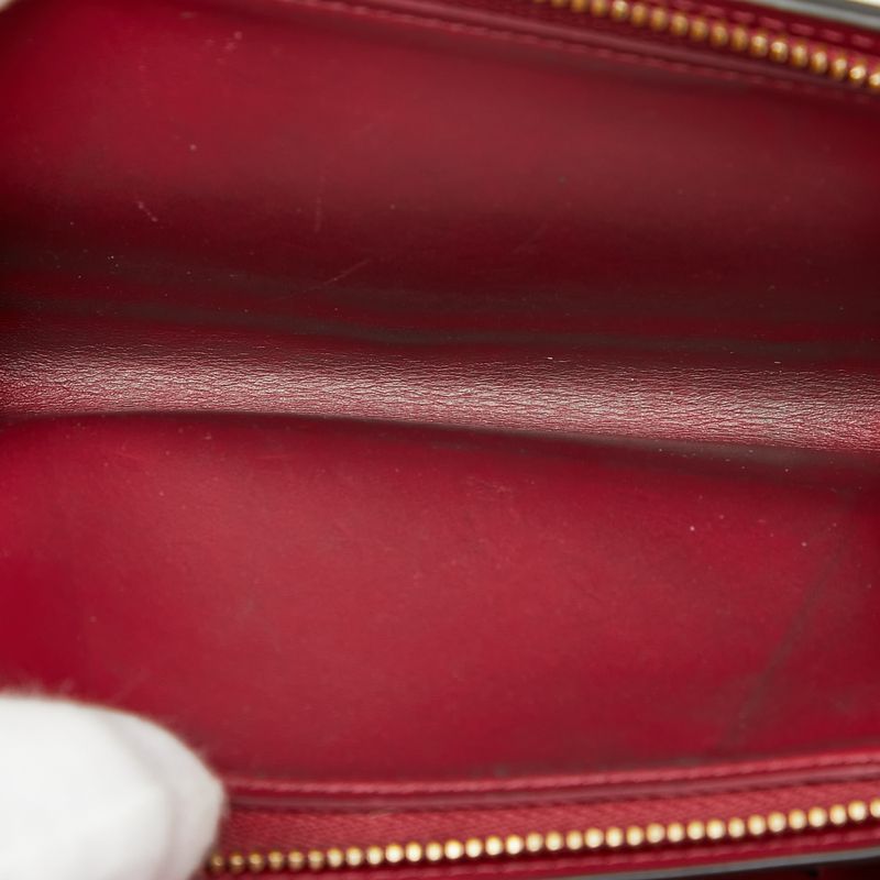 Louis Vuitton Monogram Portefeuille Floral Compact Bifold Wallet Brown Fuchsia