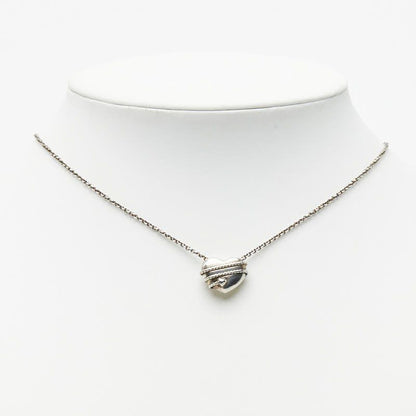 Tiffany & Co Heart Aro Necklace Silver