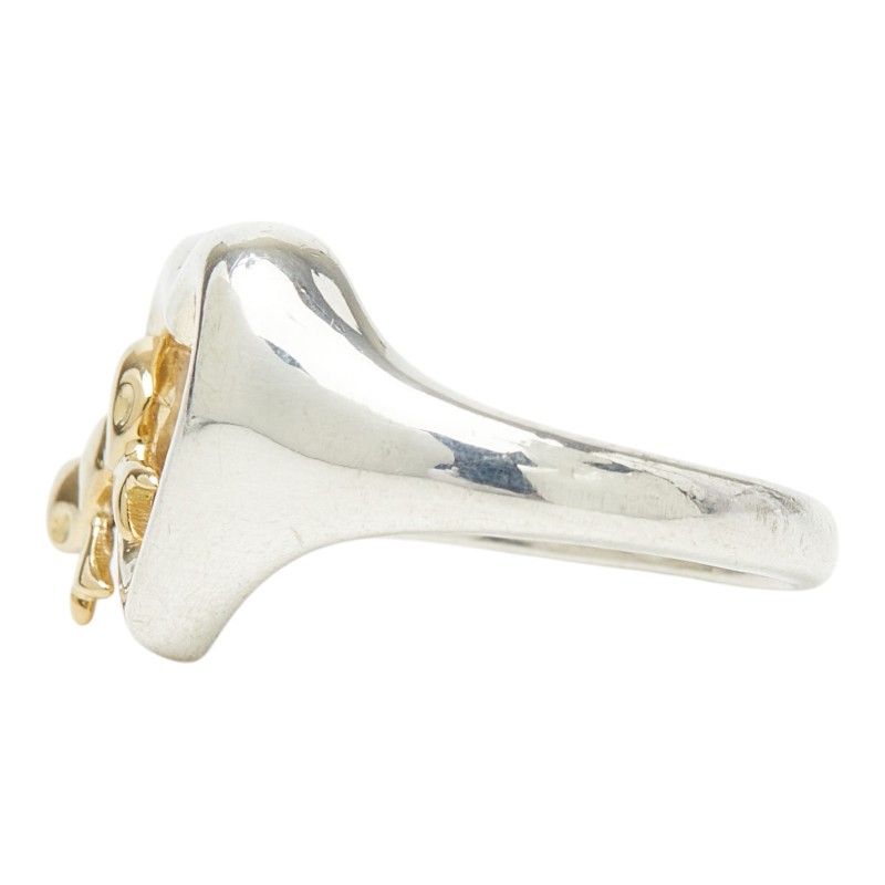 Tiffany & Co Heart Ribbon Ring Yellow Gold