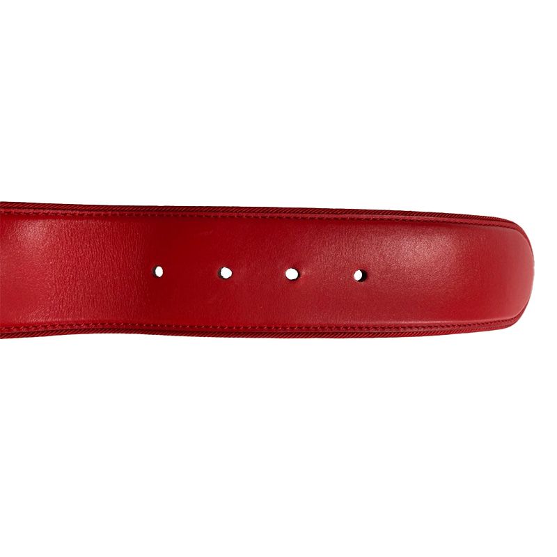 Cartier Panthère s Red Gold Leather Belt