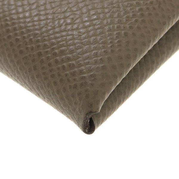 Hermes Calviduo Wallet Gray