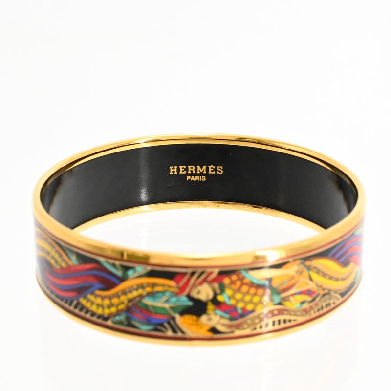 Hermes Bangle Enamel GM Bracelet