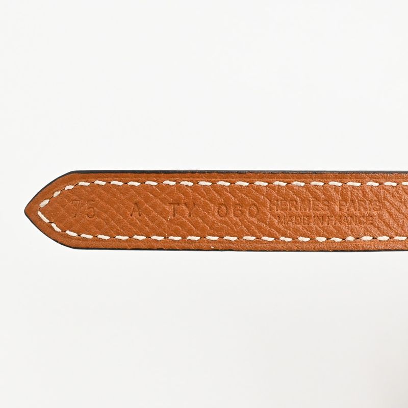 Hermes Belt Gold