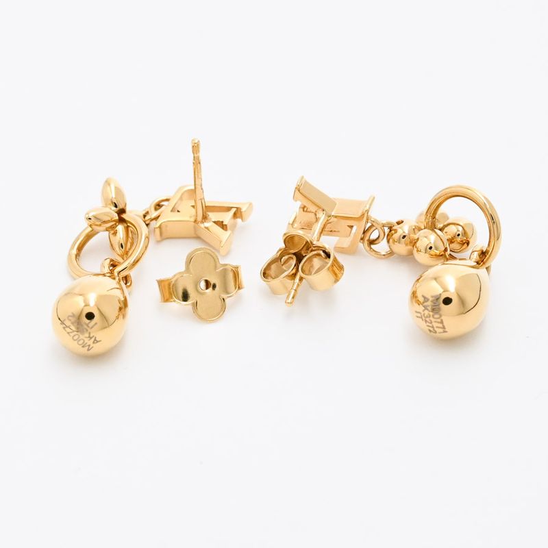Louis Vuitton Earrings Book le Reille Pandant LV Flower Gram