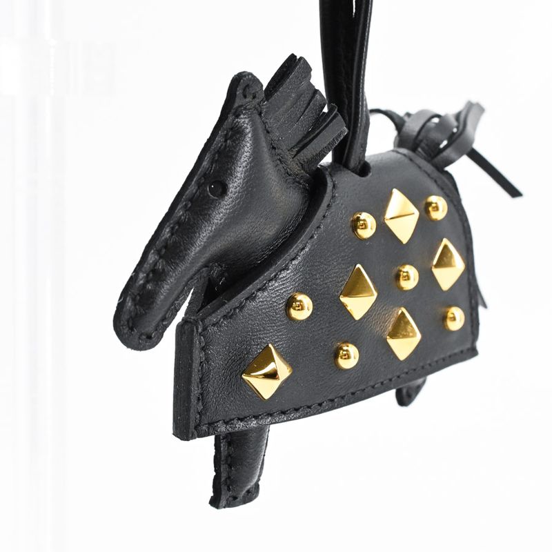 Hermes Charm Robeo Rock PM Keychain