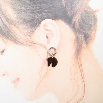 Hermes Earrings Tattasol Silver