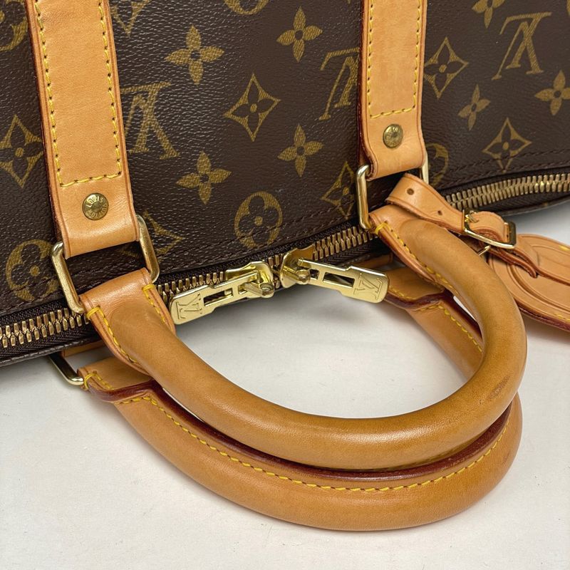 Louis Vuitton Keepall 45 Boston Bag Monogram Brown
