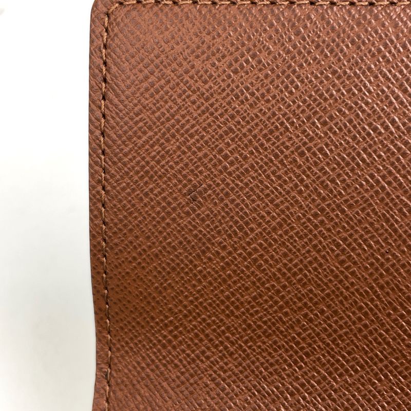 Louis Vuitton Porte Tresor International Trifold Wallet Monogram Brown