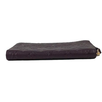 Louis Vuitton Wallet Portefeuille Cles Monogram Empreinte Leather Aube Purple