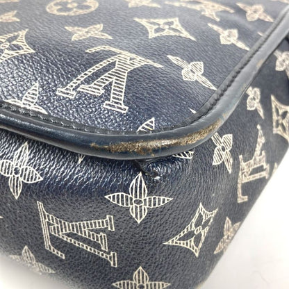 Louis Vuitton Shoulder Bag Messenger BB Monogram Savannah Canvas Navy