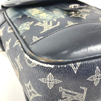 Louis Vuitton Shoulder Bag Messenger BB Monogram Savannah Canvas Navy