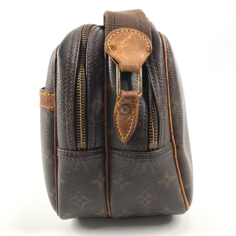 Louis Vuitton Shoulder Bag Reporter PM Monogram Canvas Brown