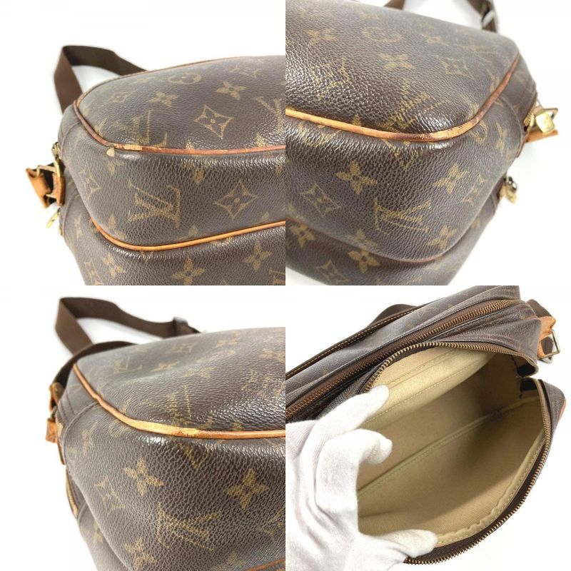 Louis Vuitton Shoulder Bag Reporter PM Monogram Canvas Brown