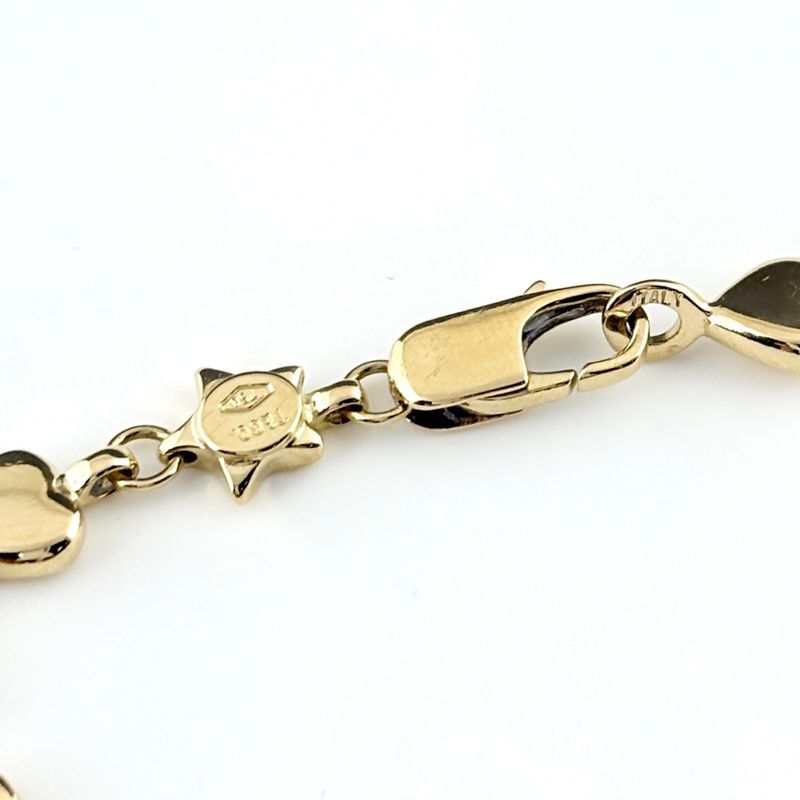 Tiffany & Co Star Heart Bracelet YG Yellow Gold