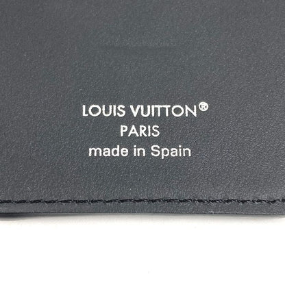 Louis Vuitton Card Case Holder Magnet Monogram Eclipse Canvas Black