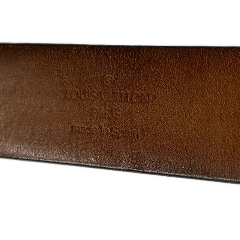 Louis Vuitton Belt Ceinture Carre Ebene