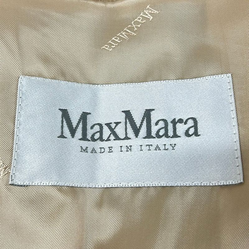 Max Mara Coat 42 M Beige