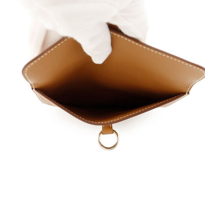 Hermes Shoulder Bag Glenan to Go Gold Silver Swift