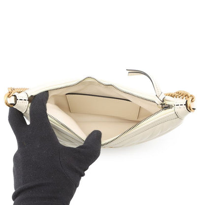 Gucci Chain Shoulder Bag GG Marmont Small Quilted Leather