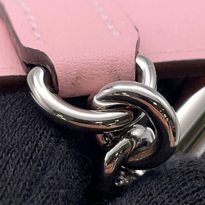 Hermes Coin Case Glenan Compact Wallet Rose Sakura Silver Swift