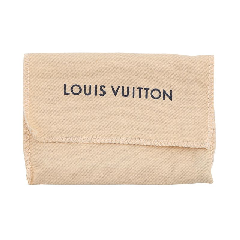 Louis Vuitton Card Case Monogram Taigarama Amberop Business Holder White