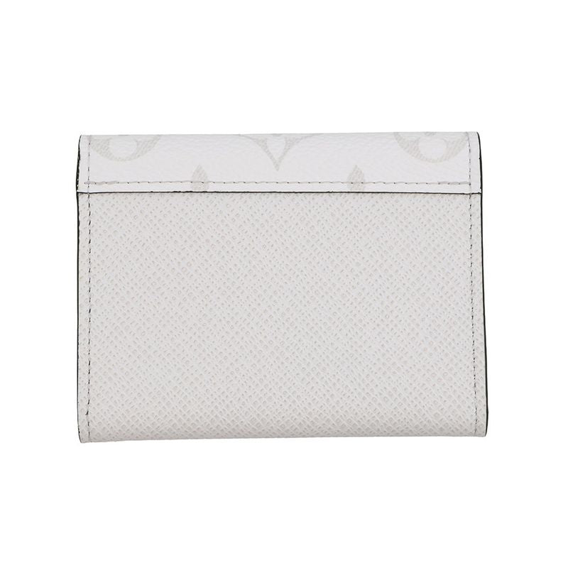 Louis Vuitton Card Case Monogram Taigarama Amberop Business Holder White