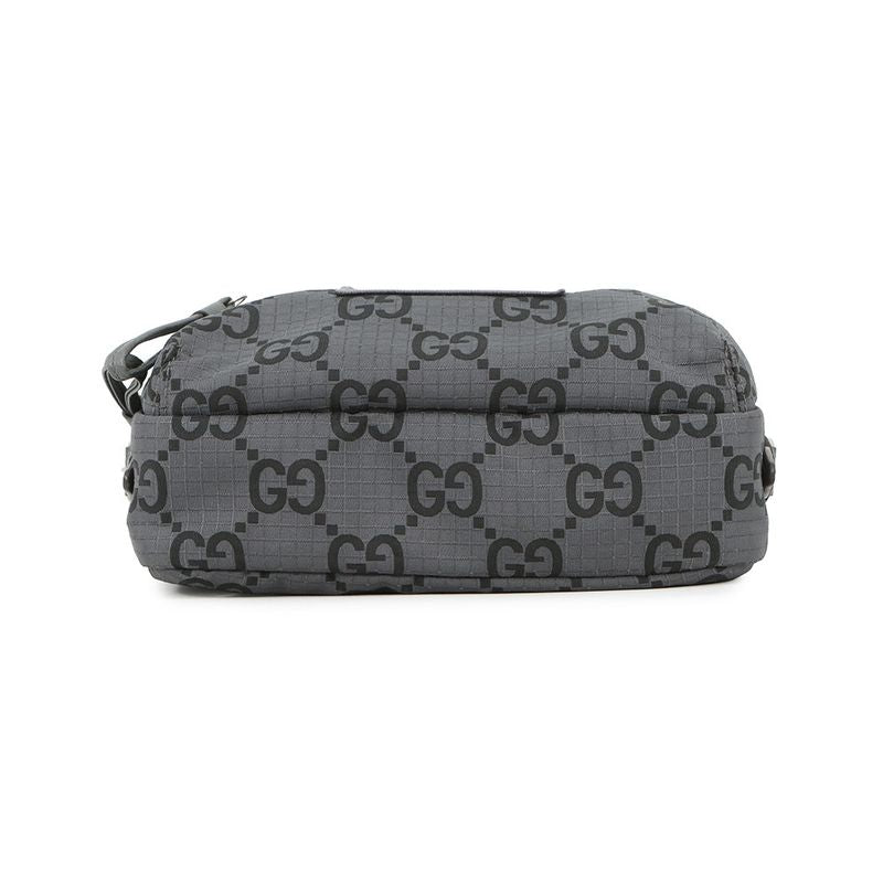 Gucci Shoulder Bag Econylon GG Polyester Black