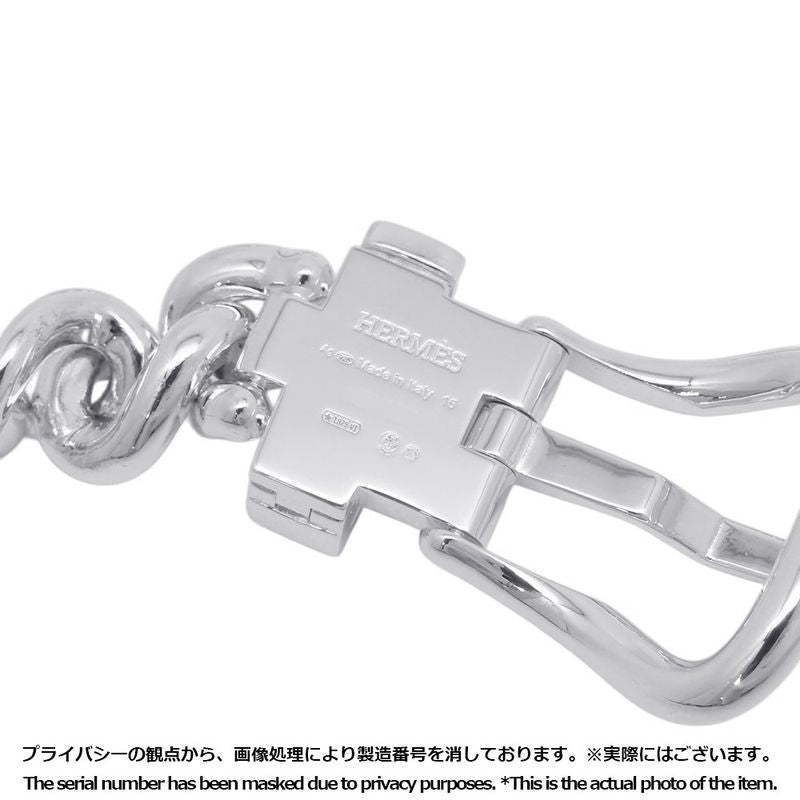 Hermes Bracelet Book le Series Inflexible GM Silver 15