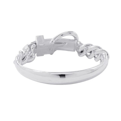 Hermes Bracelet Book le Series Inflexible GM Silver 15