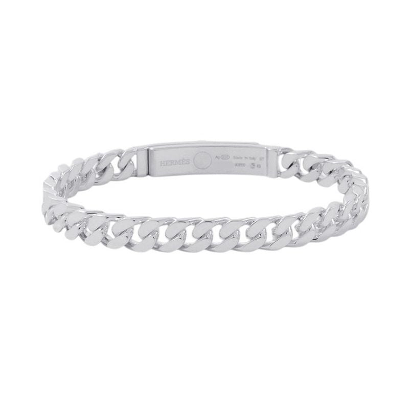 Hermes Bracelet Kelly Gourmet TPM Silver