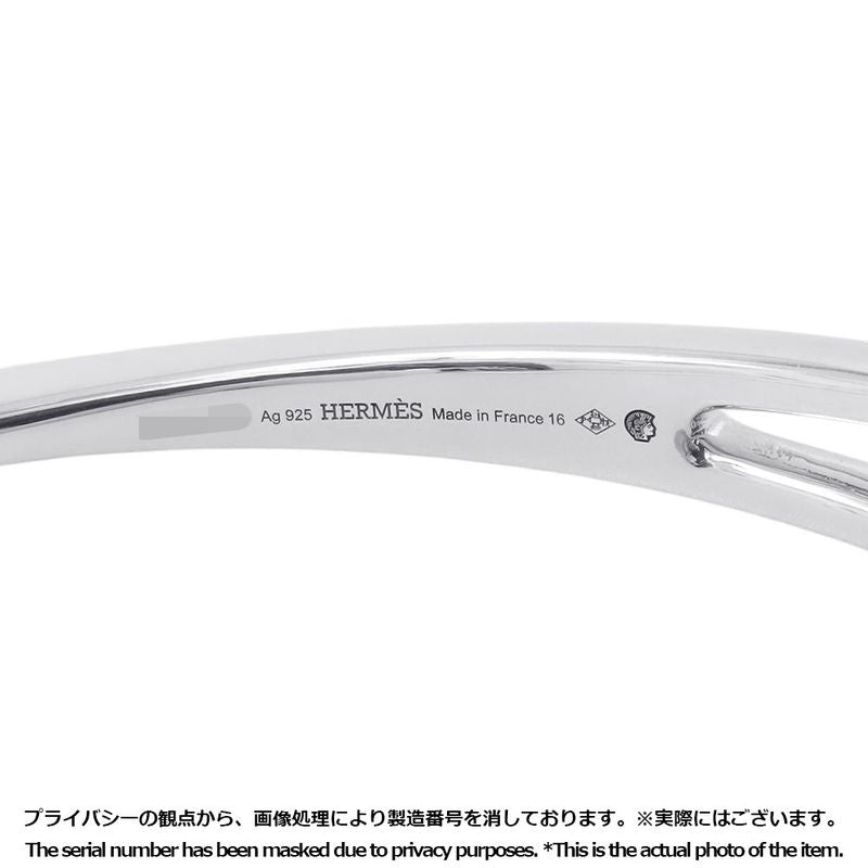 Hermes Bracelet Chaine D'ancre Punk Silver 16 Bangle
