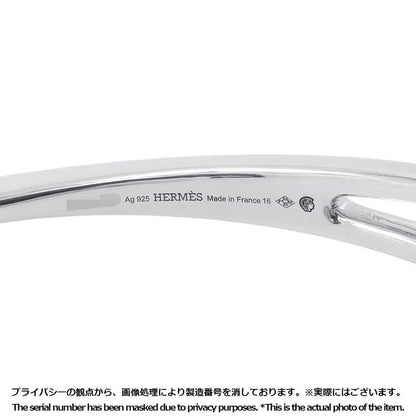 Hermes Bracelet Chaine D'ancre Punk Silver 16 Bangle