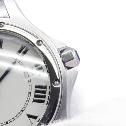 Cartier Santosk Ga MM Watch White Dial
