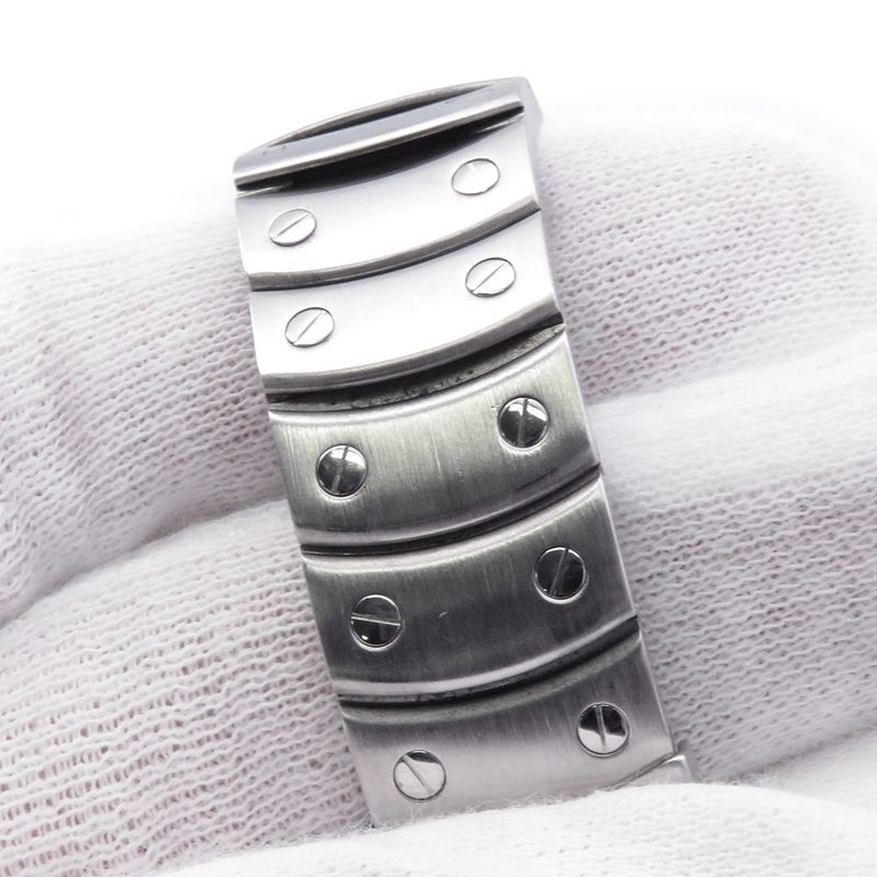 Cartier Santosk Ga MM Watch White Dial